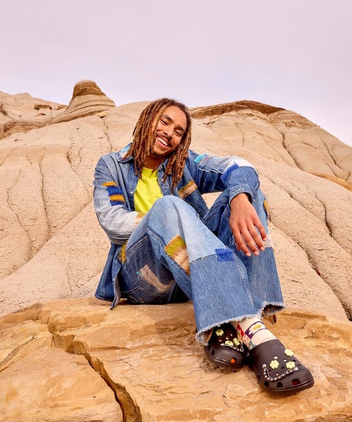 crocs(クロックス)の「CROCS/クロックス メンズ レディース サンダル CLASSIC クラシック 10001-001(サンダル・レディース・ブラック/ネイビー/ホワイト・23.0cm/24.0cm/25.0cm/26.0cm/27.0cm/28.0cm/22.0cm)」の18枚目の写真
