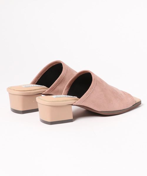 BAYFLOW(ベイフロー)の「ストレッチミュール(サンダル・レディース・ブラウン/ベージュ/ベビーピンク・MEDIUM/LARGE/SMALL)」の4枚目の写真