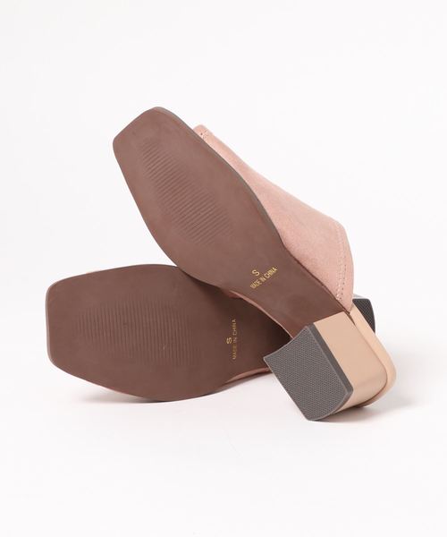 BAYFLOW(ベイフロー)の「ストレッチミュール(サンダル・レディース・ブラウン/ベージュ/ベビーピンク・MEDIUM/LARGE/SMALL)」の5枚目の写真