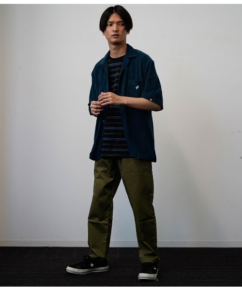 JUNRED（ジュンレッド）の「キッチンパンツ（チノパンツ・メンズ・カーキ/ブラック/ベージュ/グレー・LL/M/L）」の9枚目の写真