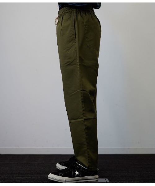 JUNRED（ジュンレッド）の「キッチンパンツ（チノパンツ・メンズ・カーキ/ブラック/ベージュ/グレー・LL/M/L）」の8枚目の写真