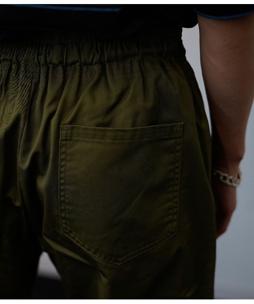 JUNRED（ジュンレッド）の「キッチンパンツ（チノパンツ・メンズ・カーキ/ブラック/ベージュ/グレー・LL/M/L）」の16枚目の写真