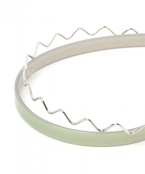 GLOBAL WORK（グローバルワーク）の「2Pセットカチューシャ/892055（カチューシャ・レディース・グリーン/ホワイト系その他2/パープル系その他2/ライトグレー/ダークブラウン/ラベンダー・FREE）」の5枚目の写真