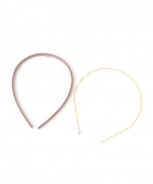 GLOBAL WORK（グローバルワーク）の「2Pセットカチューシャ/892055（カチューシャ・レディース・グリーン/ホワイト系その他2/パープル系その他2/ライトグレー/ダークブラウン/ラベンダー・FREE）」の8枚目の写真