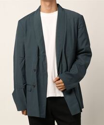 LEMAIRE グレー ダブルブレスト テーラードジャケット アウトレット ショップ 通販ファッション - LEMAIRE グレー ダブル