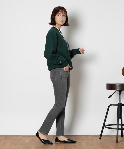 SOMETHING(サムシング)の「SOMETHING(サムシング)【レディース】「HANA」 テーパードパンツ(デニムパンツ・レディース・グレー・26inch/27inch/28inch/29inch/30inch)」の17枚目の写真