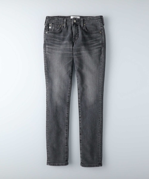 SOMETHING（サムシング）の「【SOMETHING】テーパーストレートパンツ（デニムパンツ・レディース・グレー・26inch/27inch/28inch/29inch/30inch）」の14枚目の写真