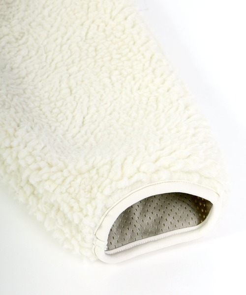 PEN FIELD（ペンフィールド）の「Penfield/ペンフィールド オーバーサイズ シープボアフリースブルゾン/ボアジャケット（ブルゾン・メンズ・ベージュ/パープル/オフホワイト/グリーン・LL/M/L）」の12枚目の写真