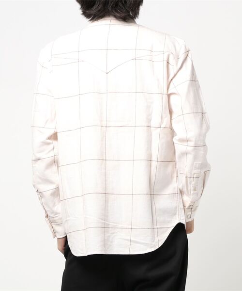 417 EDIFICE（フォーワンセブンエディフィス）の「Flannel Cheek Western Shirts（シャツ/ブラウス・メンズ・ブラック/ブラウン/グレー/アイボリー・SMALL/MEDIUM/LARGE）」の22枚目の写真
