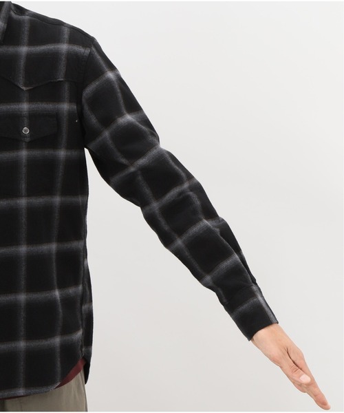 417 EDIFICE（フォーワンセブンエディフィス）の「Flannel Cheek Western Shirts（シャツ/ブラウス・メンズ・ブラック/ブラウン/グレー/アイボリー・SMALL/MEDIUM/LARGE）」の11枚目の写真