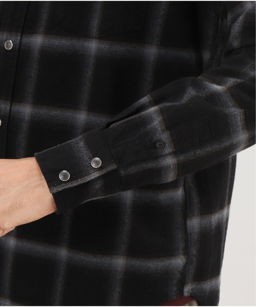417 EDIFICE（フォーワンセブンエディフィス）の「Flannel Cheek Western Shirts（シャツ/ブラウス・メンズ・ブラック/ブラウン/グレー/アイボリー・SMALL/MEDIUM/LARGE）」の12枚目の写真