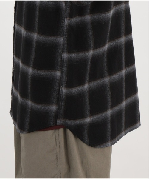 417 EDIFICE（フォーワンセブンエディフィス）の「Flannel Cheek Western Shirts（シャツ/ブラウス・メンズ・ブラック/ブラウン/グレー/アイボリー・SMALL/MEDIUM/LARGE）」の15枚目の写真