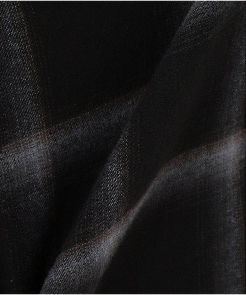 417 EDIFICE（フォーワンセブンエディフィス）の「Flannel Cheek Western Shirts（シャツ/ブラウス・メンズ・ブラック/ブラウン/グレー/アイボリー・SMALL/MEDIUM/LARGE）」の16枚目の写真