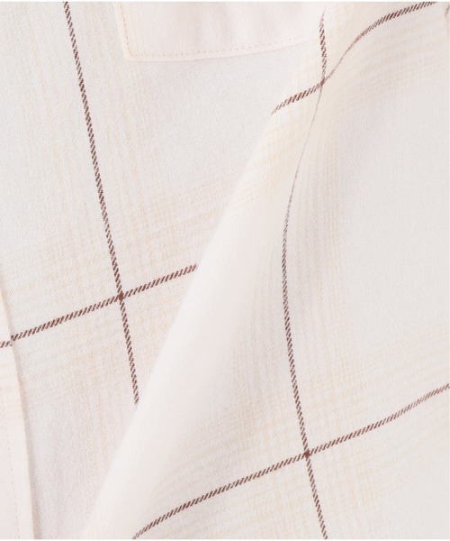 417 EDIFICE（フォーワンセブンエディフィス）の「Flannel Cheek Western Shirts（シャツ/ブラウス・メンズ・ブラック/ブラウン/グレー/アイボリー・SMALL/MEDIUM/LARGE）」の17枚目の写真