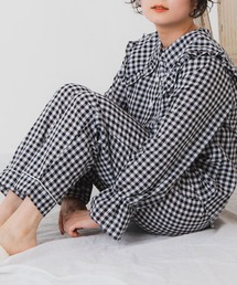 WEGO | WEGO/【2点セット】ビッグ襟チェックルームウェア(ルームウェア/パジャマ)