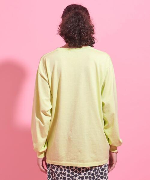 AURALEE(オーラリー)の「【別注】<AURALEE>∴LUSTER PLAITING ロングスリーブTシャツ Ψ(Tシャツ/カットソー・レディース・ブラウン/レッド/ライム・1)」の8枚目の写真