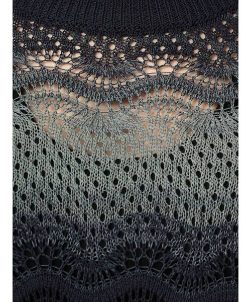 EMODA（エモダ）の「パターングラデーションニット（ニット/セーター・レディース・ベージュ/ブラウン/ブルー・FREE）」の22枚目の写真