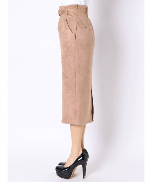 RESEXXY（リゼクシー）の「細ベルトデザインペンシルスカート（スカート・レディース・ベージュ/ブラウン/ピンク・FREE）」の13枚目の写真