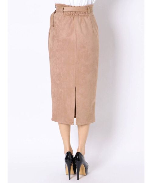 RESEXXY（リゼクシー）の「細ベルトデザインペンシルスカート（スカート・レディース・ベージュ/ブラウン/ピンク・FREE）」の14枚目の写真