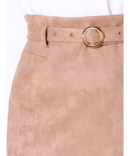 RESEXXY（リゼクシー）の「細ベルトデザインペンシルスカート（スカート・レディース・ベージュ/ブラウン/ピンク・FREE）」の15枚目の写真