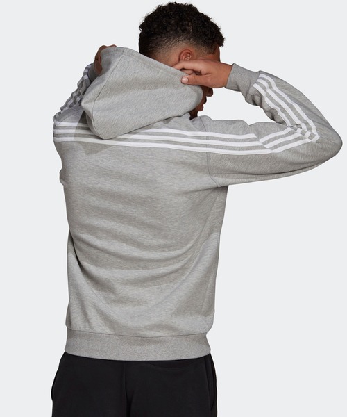 セール アディダス スポーツウェア 3ストライプス フード付きトラックトップ Adidas Sportswear 3 Stripes Hooded Track Top アディダス パーカー Adidas アディダス のファッション通販 Zozotown
