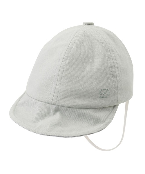 D.fesense（ディーフェセンス）の「ベビーキャップ（キャップ・キッズ・ミント/ピンクベージュ・FREE）」の8枚目の写真