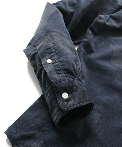URBAN RESEARCH（アーバンリサーチ）の「UR 迷彩起毛ボタンダウンシャツシャツ（シャツ/ブラウス・メンズ・カーキ/ネイビー・MEDIUM/LARGE）」の15枚目の写真