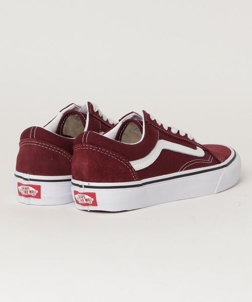 VANS（バンズ）の「VANS/オールドスクール　VNOA38G OLD SKOOL（スニーカー・メンズ・バーガンディー/ベージュ・27.5cm/28.0cm/23.5cm/24.0cm/27.0cm/26.5cm）」の4枚目の写真