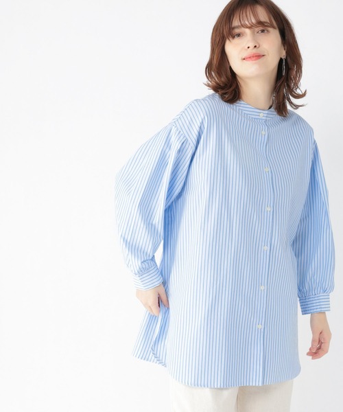 studio CLIP(スタディオクリップ)の「ダブルフロント切り替えシャツプルオーバー(シャツ/ブラウス・レディース・オフホワイト/その他1/その他2/その他3・FREE)」の5枚目の写真