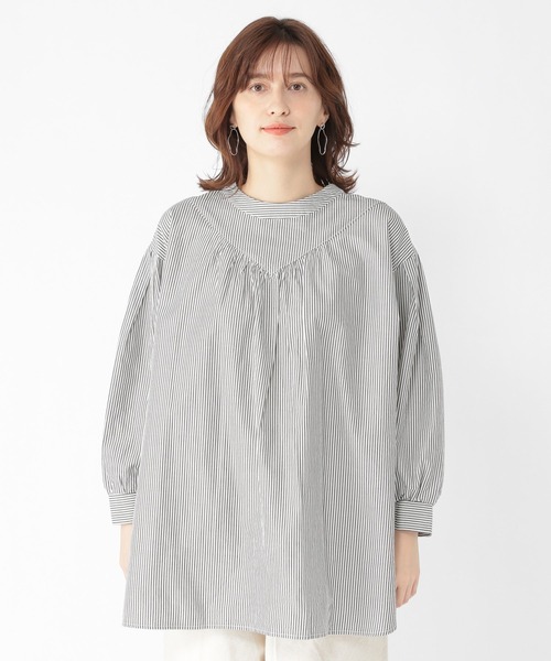 studio CLIP(スタディオクリップ)の「ダブルフロント切り替えシャツプルオーバー(シャツ/ブラウス・レディース・オフホワイト/その他1/その他2/その他3・FREE)」の12枚目の写真