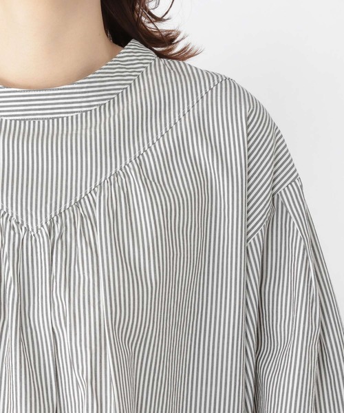 studio CLIP(スタディオクリップ)の「ダブルフロント切り替えシャツプルオーバー(シャツ/ブラウス・レディース・オフホワイト/その他1/その他2/その他3・FREE)」の9枚目の写真