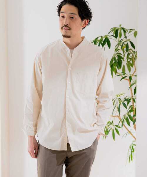 URBAN RESEARCH DOORS(アーバンリサーチドアーズ)の「ライトオックスバンドカラーシャツ(シャツ/ブラウス・メンズ・ホワイト系その他/ブルー系その他/パープル系その他/ロイヤルブルー・40/38)」の19枚目の写真