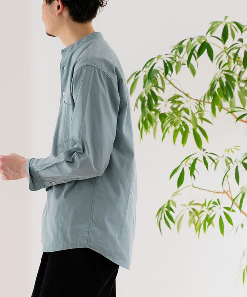 URBAN RESEARCH DOORS(アーバンリサーチドアーズ)の「ライトオックスバンドカラーシャツ(シャツ/ブラウス・メンズ・ホワイト系その他/ブルー系その他/パープル系その他/ロイヤルブルー・40/38)」の15枚目の写真