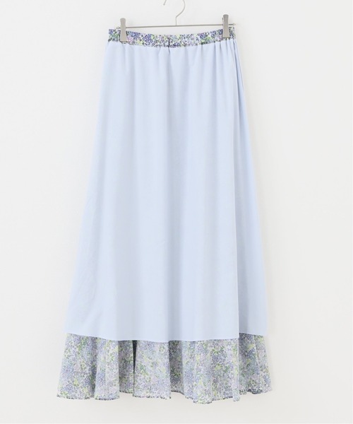 SLOBE IENA（スローブイエナ）の「LISA garden プリントフレアスカート◆（スカート・レディース・イエロー/ブルー系その他・38/36）」の11枚目の写真