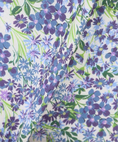 SLOBE IENA（スローブイエナ）の「LISA garden プリントフレアスカート◆（スカート・レディース・イエロー/ブルー系その他・38/36）」の4枚目の写真