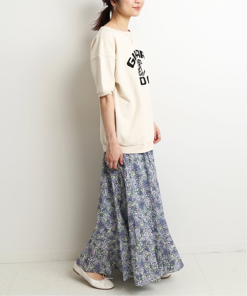 SLOBE IENA（スローブイエナ）の「LISA garden プリントフレアスカート◆（スカート・レディース・イエロー/ブルー系その他・38/36）」の22枚目の写真