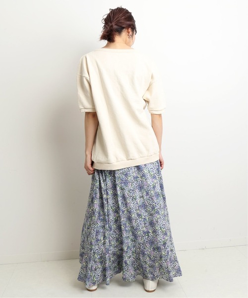 SLOBE IENA（スローブイエナ）の「LISA garden プリントフレアスカート◆（スカート・レディース・イエロー/ブルー系その他・38/36）」の8枚目の写真