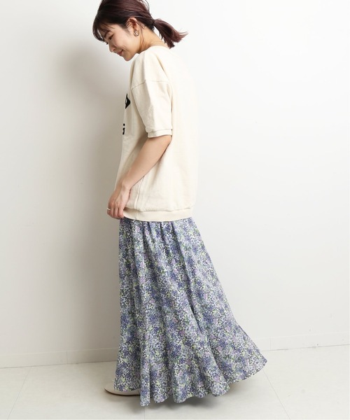 SLOBE IENA（スローブイエナ）の「LISA garden プリントフレアスカート◆（スカート・レディース・イエロー/ブルー系その他・38/36）」の12枚目の写真