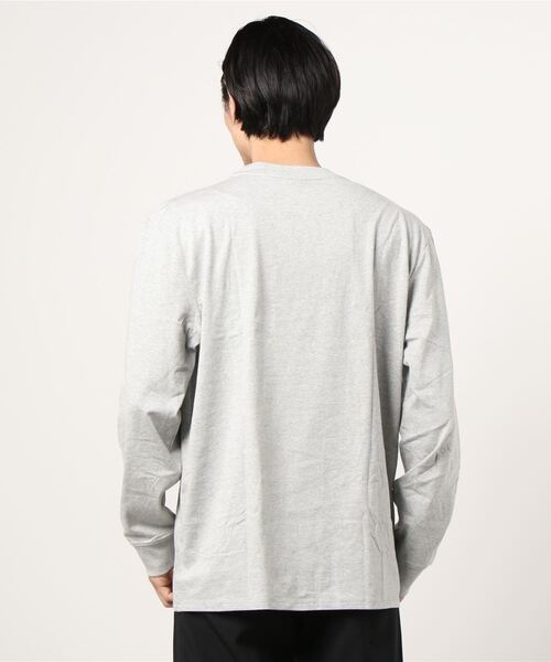 Guess（ゲス）の「GUESS Originals Grey L/S Pocket Tee（Tシャツ/カットソー・メンズ・ヘザーグレー・MEDIUM/X-LARGE/SMALL/LARGE）」の6枚目の写真