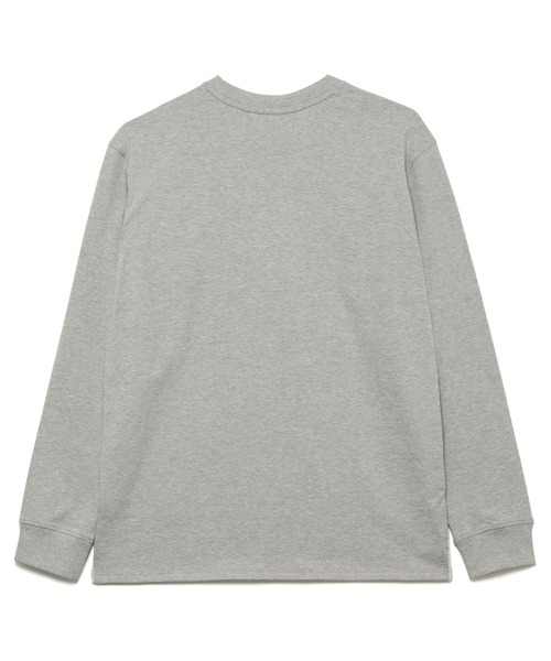 Guess（ゲス）の「GUESS Originals Grey L/S Pocket Tee（Tシャツ/カットソー・メンズ・ヘザーグレー・MEDIUM/X-LARGE/SMALL/LARGE）」の3枚目の写真