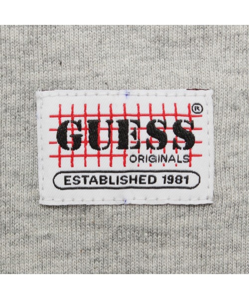 Guess（ゲス）の「GUESS Originals Grey L/S Pocket Tee（Tシャツ/カットソー・メンズ・ヘザーグレー・MEDIUM/X-LARGE/SMALL/LARGE）」の4枚目の写真