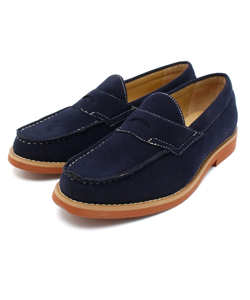 VENCEEXCHANGE(ヴァンスエクスチェンジ)の「スウェードローファー(ローファー・メンズ・ブルー系その他/レッド/ブラック/オリーブ・MEDIUM/LARGE)」の4枚目の写真