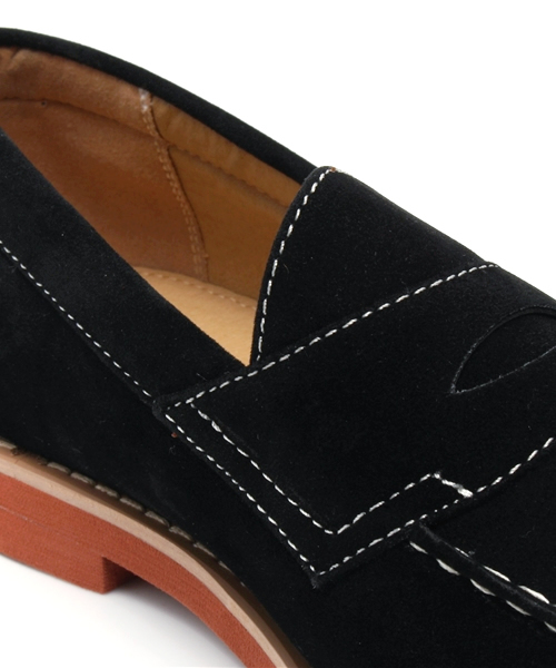 VENCEEXCHANGE(ヴァンスエクスチェンジ)の「スウェードローファー(ローファー・メンズ・ブルー系その他/レッド/ブラック/オリーブ・MEDIUM/LARGE)」の9枚目の写真