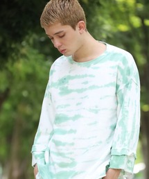 CAL O LINE/キャルオーライン TIE DYE CUT-OFF SWEAT タイダイ柄 スウェット トレーナー