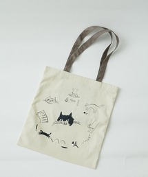 LOISIR | TORANEKOBONBONアロマ柄トートバッグ(トートバッグ)