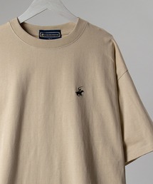 【BEVERLY HILLS POLO CLUB/ビバリーヒルズポロクラブ】オーバーサイズ ワンポイント刺繍 半袖Tシャツ