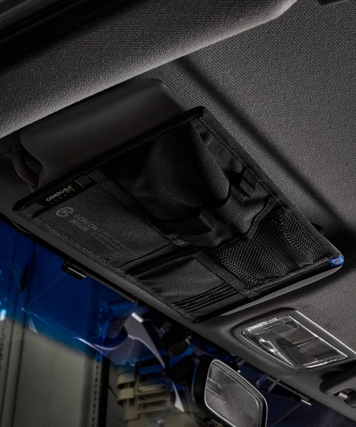 GORDON MILLER(ゴードンミラー)の「GORDON MILLER(ゴードンミラー) CORDURA(コーデュラ)サンバイザーポケット (4colors)(21S-GM213)(収納グッズ・メンズ・タン/ブラック/オリーブ/ダークグレー・ONE SIZE)」の2枚目の写真