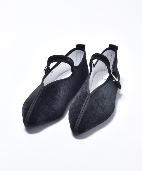 SVEC（シュベック）の「ポインテッドトゥ カンフーシューズ /（バレエシューズ・レディース・ホワイト/ブラック/ブラック系その他/ブラック系その他2・38/39/35/36/37）」の8枚目の写真