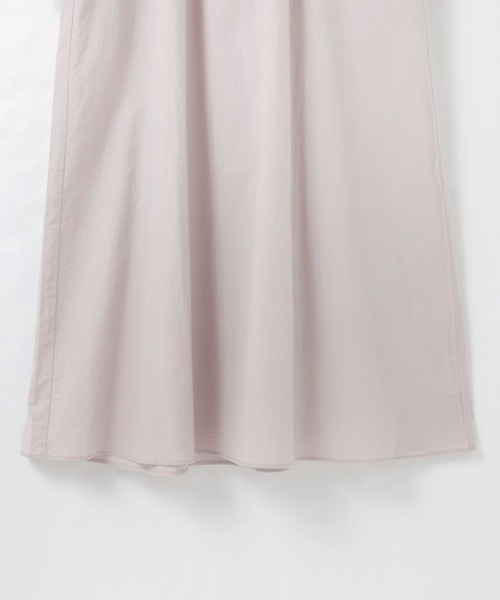 andme（アンドミー）の「コットンボリューム長袖シャツワンピース（ワンピース・レディース・オフホワイト/チャコールグレー/グレー系その他・M）」の16枚目の写真