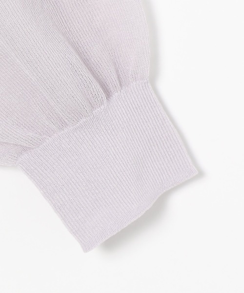 PAGEBOY（ページボーイ）の「シアーショートカーディガン（カーディガン/ボレロ・レディース・ブラック/オフホワイト/グレイッシュベージュ/グリーン系その他4・FREE）」の20枚目の写真